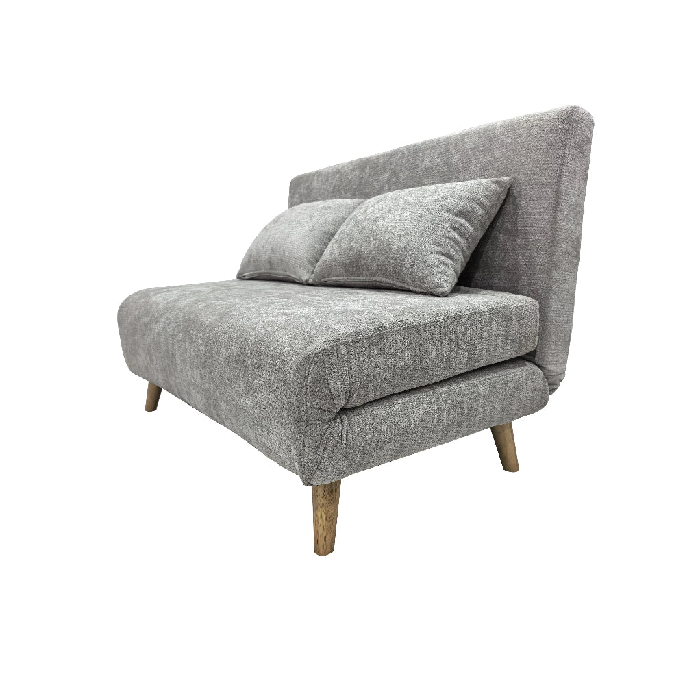 Joshua Duo Two Seat Sofa Bed | One Size | Grey