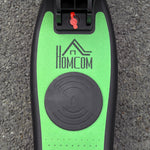 Folding Electric Scooter With Rear Wheel Brake | Green