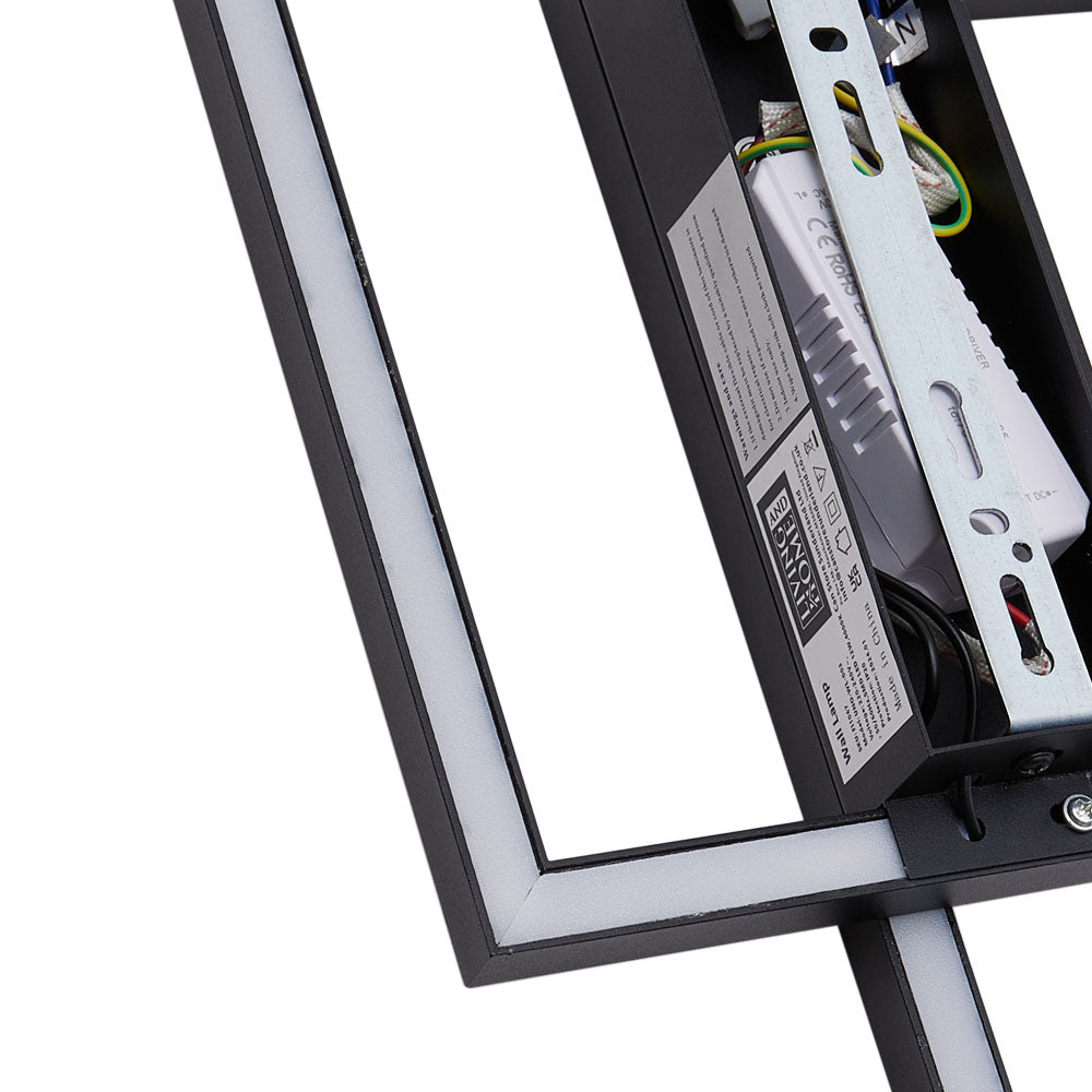 Industrial Rectangular Led Wall Light