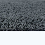 Luxury Reversible Cotton Bath Mat | Pedestal Mat | Grey