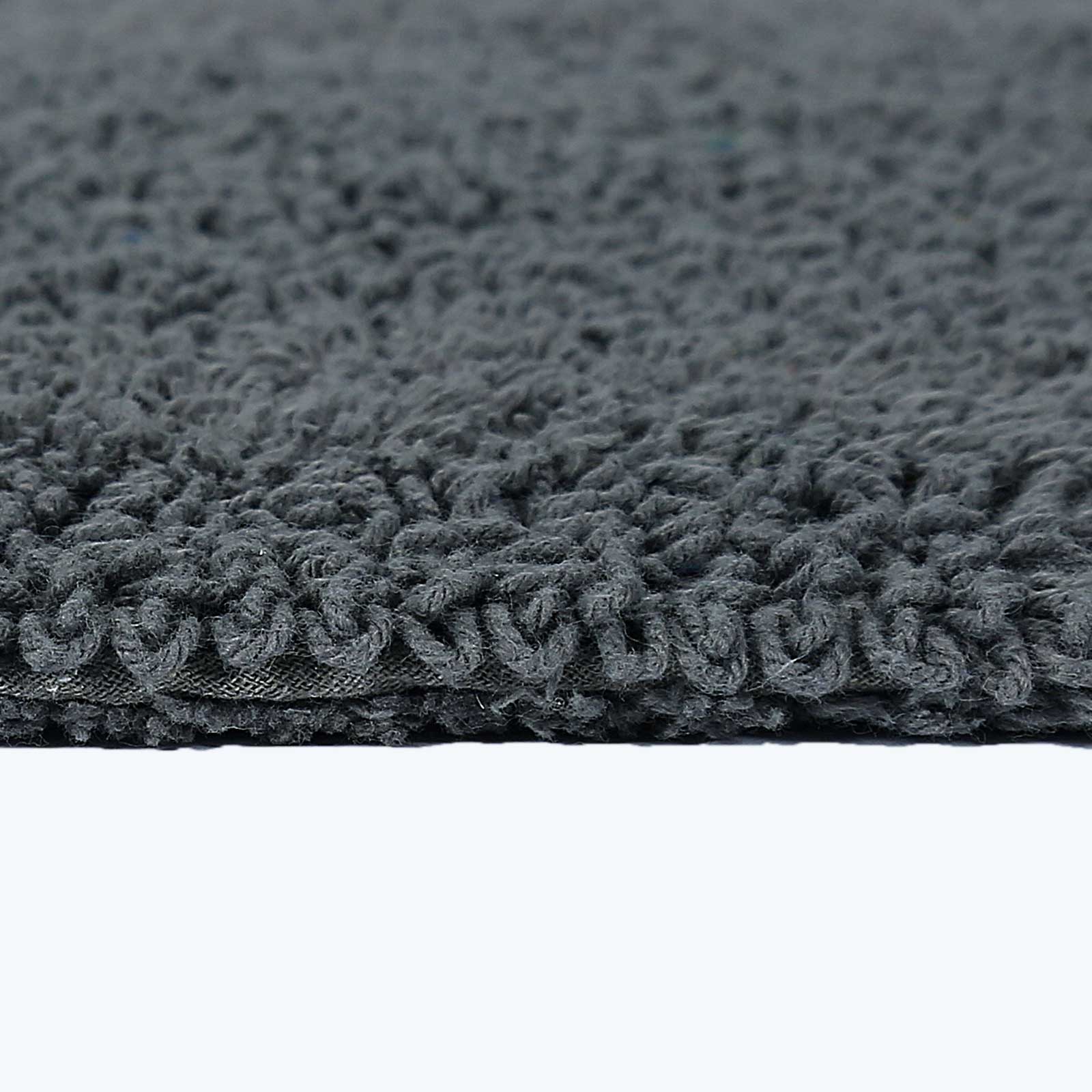 Luxury Reversible Cotton Bath Mat | Pedestal Mat | Grey