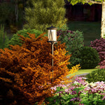 1.3 M Led Outdoor Solar Lamp Post, Ip44, Cool White