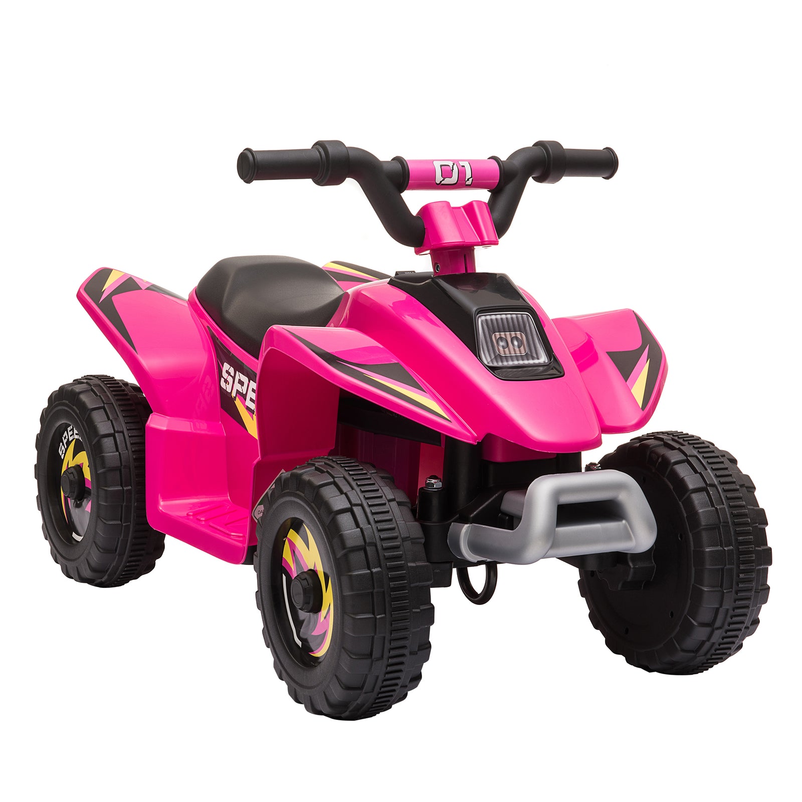 6v Kids Electric Ride On Car For 18-36 Months Toddlers | Pink