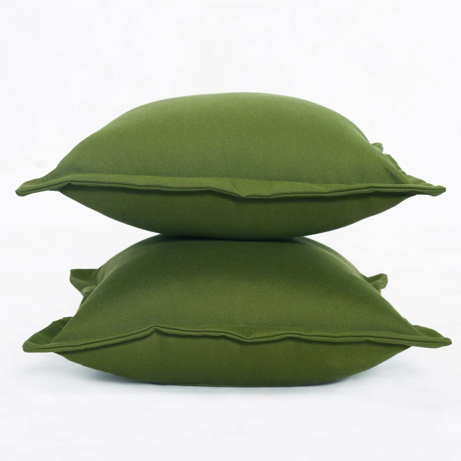Plain Outdoor Cushion 45 X 45 Cm, Set Of 2 | 45cm x 45cm | Green