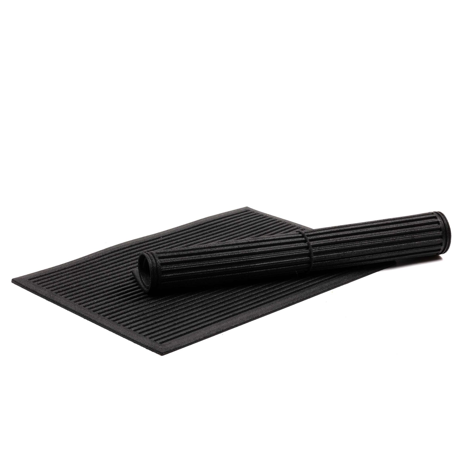 Nicoman Ribbed Harmony Entrance Doormat | 40 x 60cm | Black