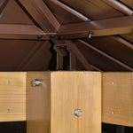 3x3m Outdoor Hardtop Gazebo