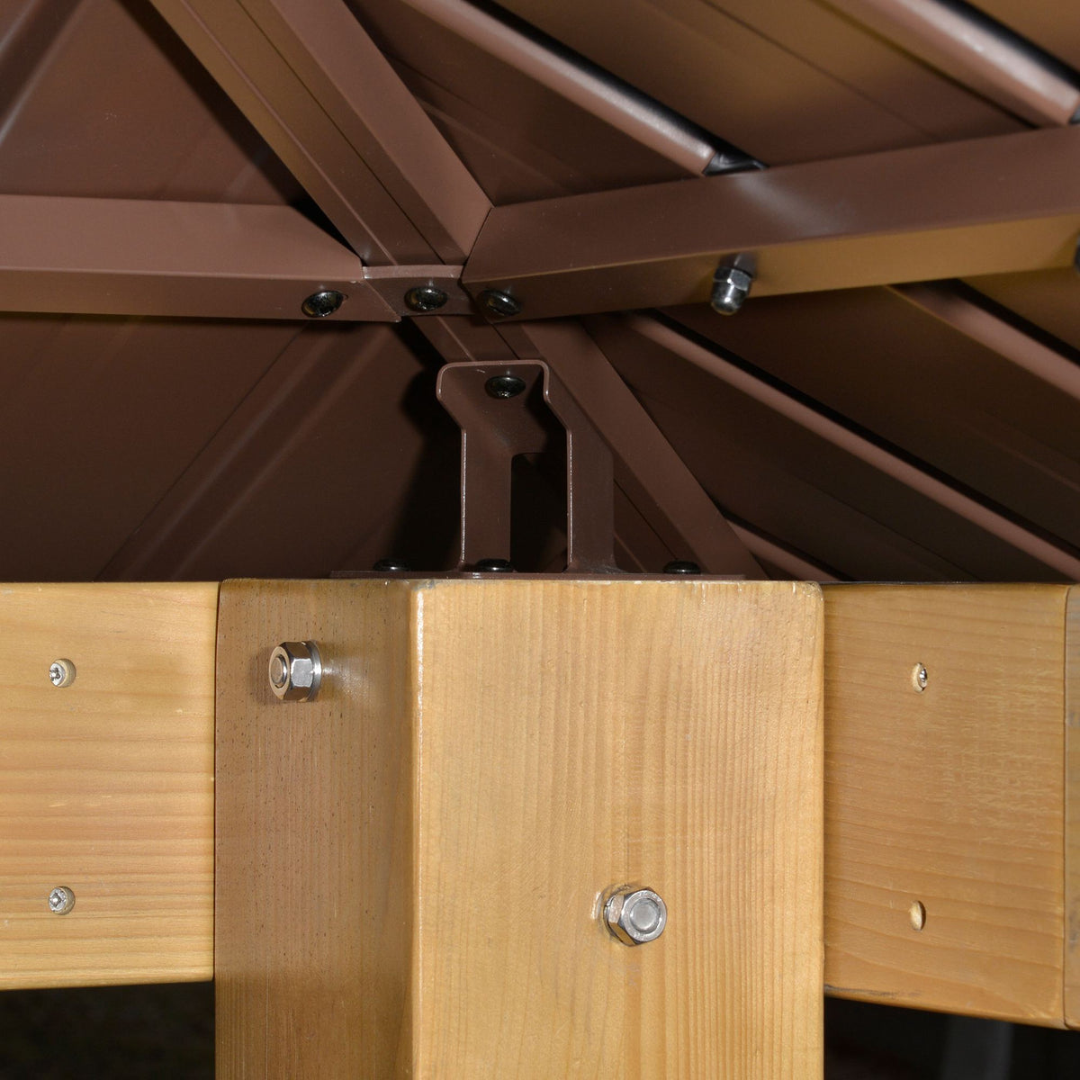 3x3m Outdoor Hardtop Gazebo