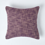 Nirvana Cotton Cushion Cover | 60cm x 60cm | Mauve