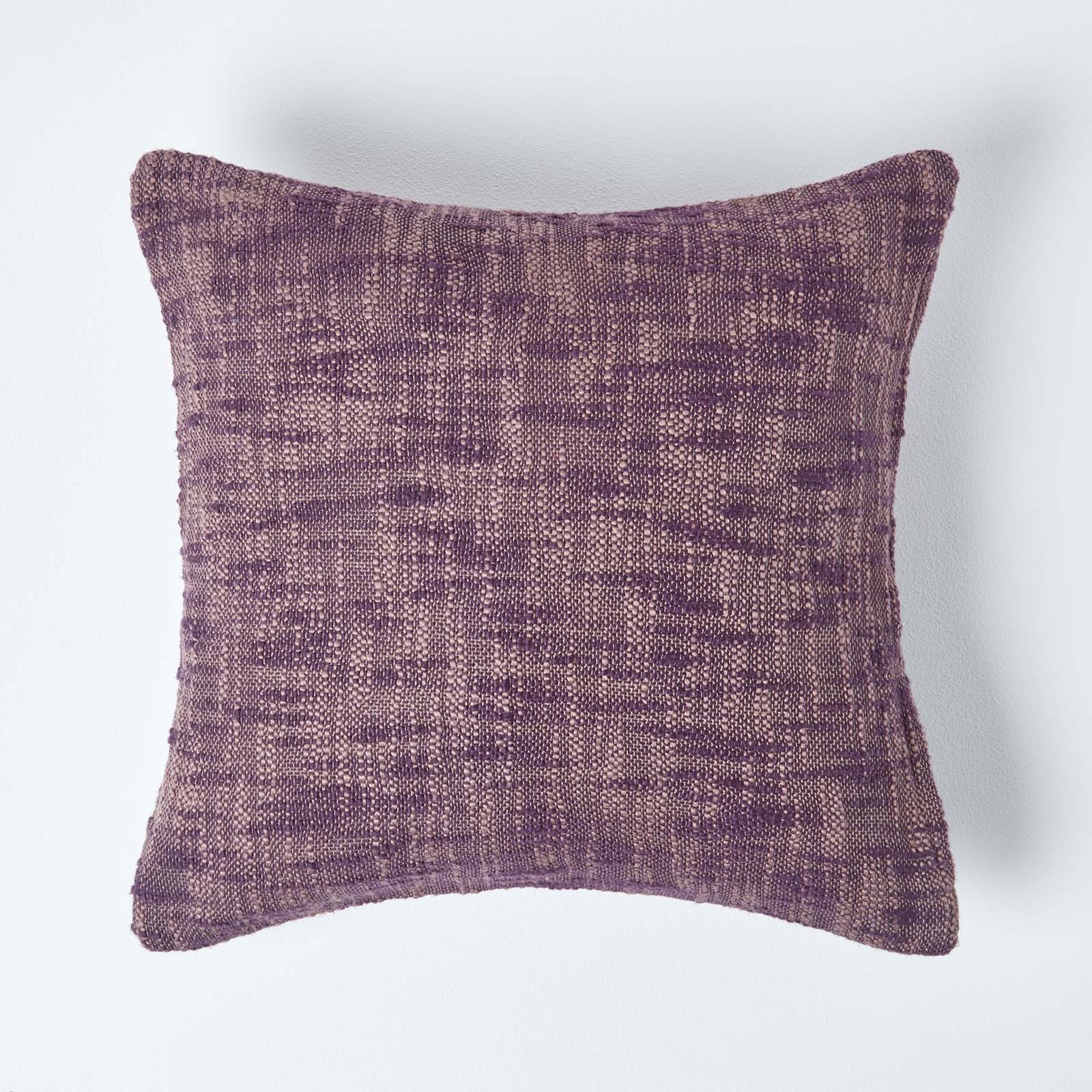Nirvana Cotton Cushion Cover | 60cm x 60cm | Mauve