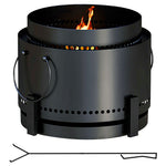 Smokeless Fire Pit W/ Ash Catcher, Metal