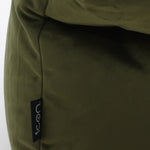 Dolce Velvet Bean Bag Lounger | Olive