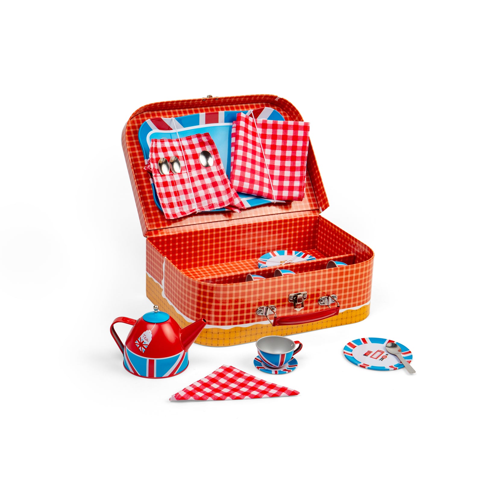 London Tin Tea Set For Kids