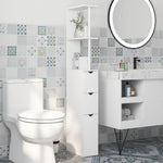 Tall Bathroom Cabinet, Bathroom Storage Cabinet W/ Shelf