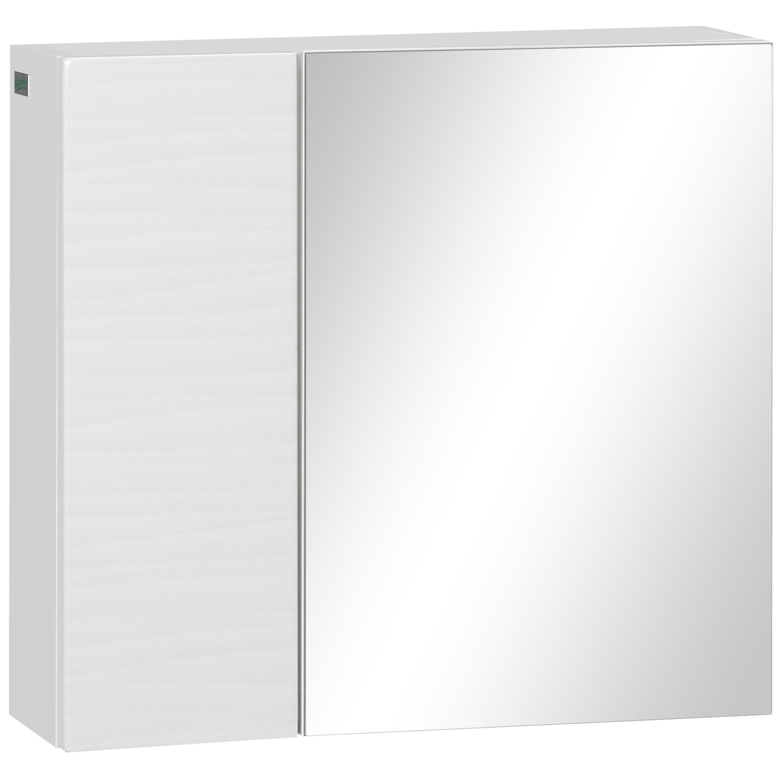 Bathroom Mirror Cabinet Wall Mounted Adjustable Shelf