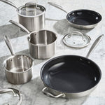 Tri-ply Cookware Set | 5 Piece | Silver