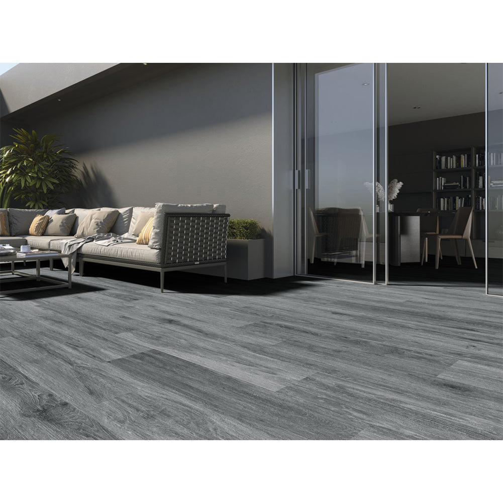 36pcs Rustic Lifelike Wood Grain Self-adhesive Pvc Flooring