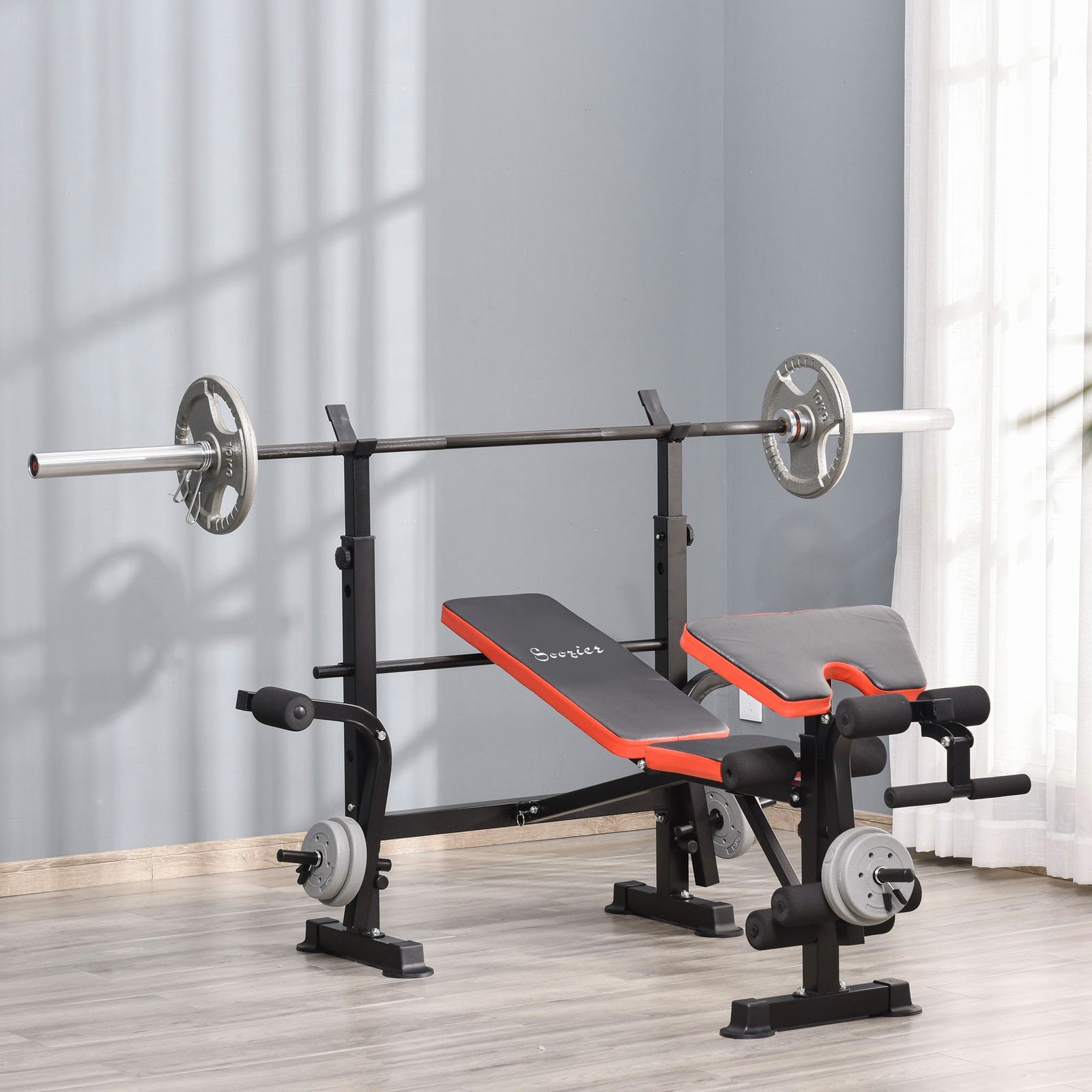 Multi-function Adjustable Weight Bench, Gym Fitness