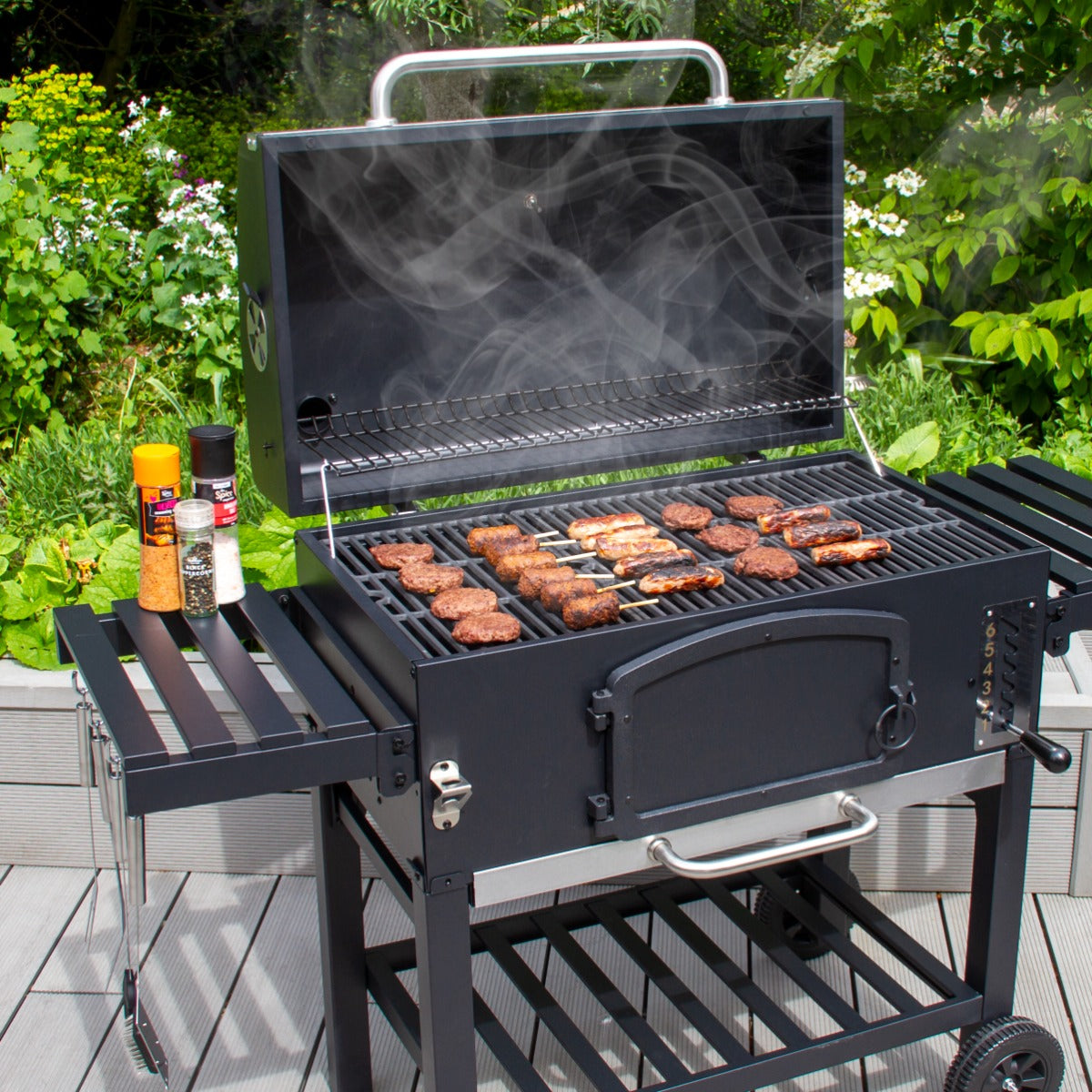 Bbq Smoker | XXL | Black
