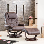 Burdell Swivel Recliner | Brown