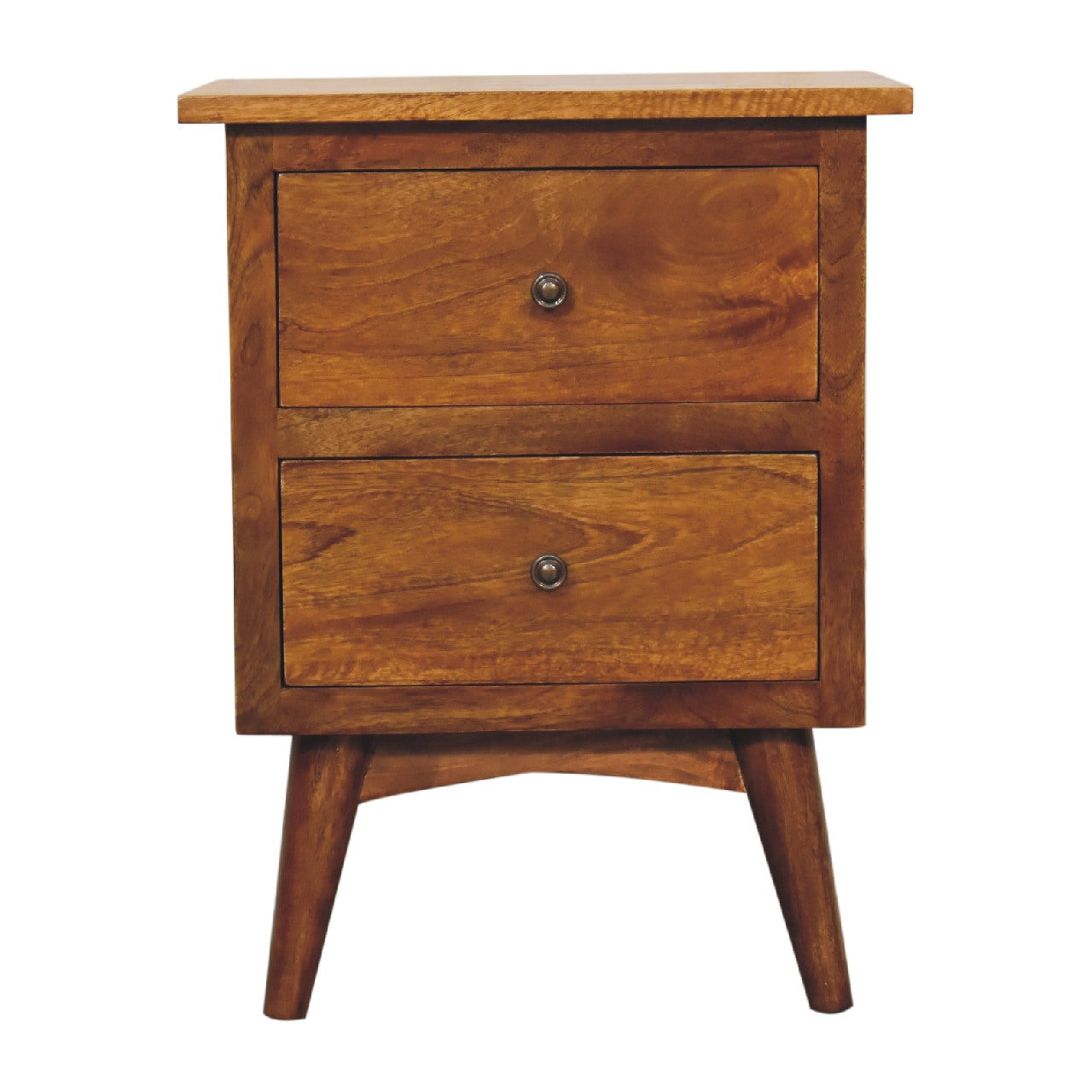 Solid Wood Chestnut Bedside