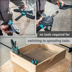Pro Max One-hand Clamp Heavy Duty Professional Woodworking Grip | 300mm