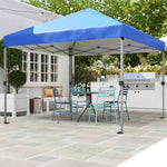 3 X 3(m) Pop Up Gazebo, Instant Shelter With 1-button Push | Blue