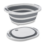 Collapsable Washbasin, Bucket And Chopping Board