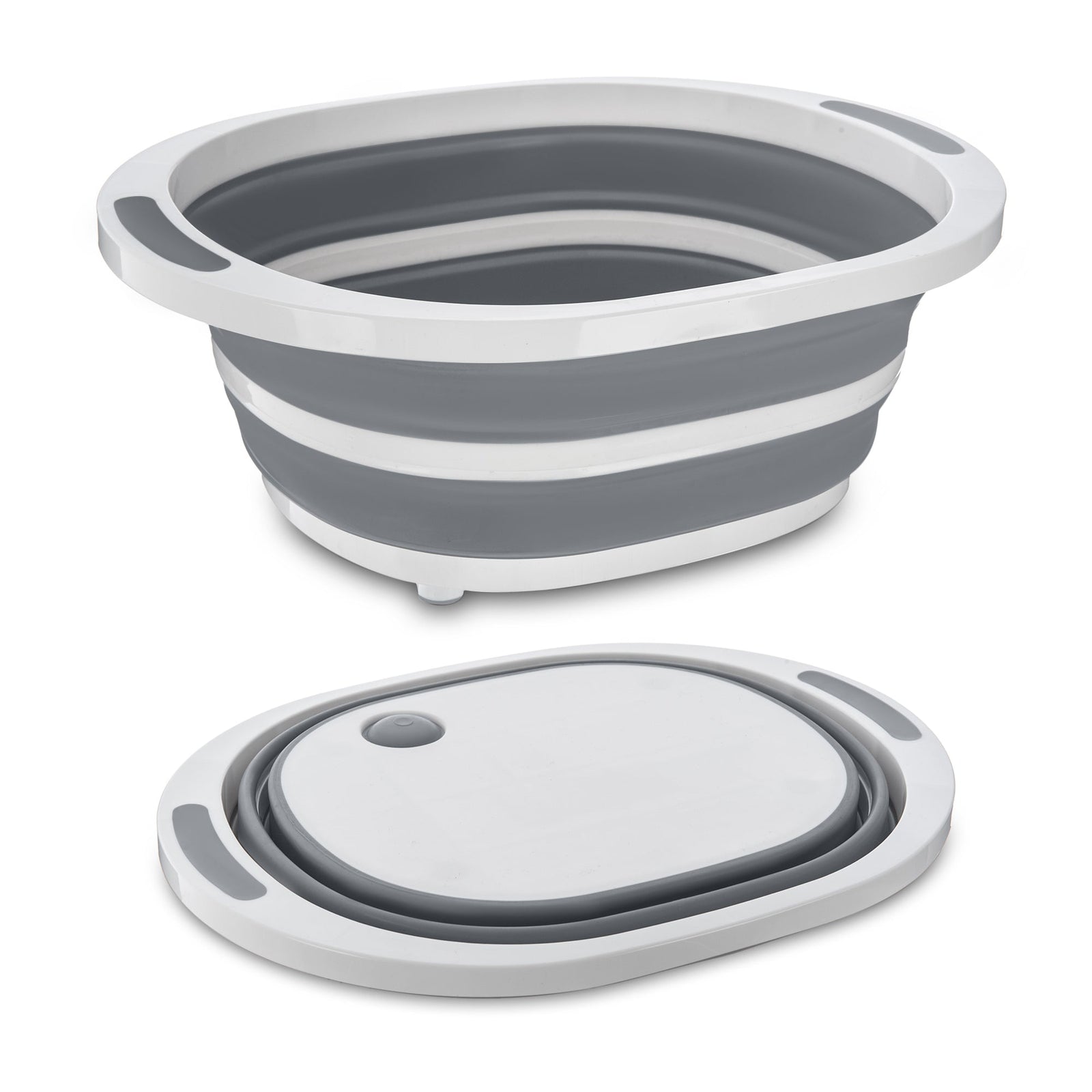 Collapsable Washbasin, Bucket And Chopping Board
