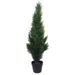 90cm Artificial Cedar Cypress Topiary Uv Resistant