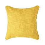 Nirvana Cotton Cushion Cover | 60cm x 60cm | Yellow