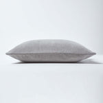 Luxury Cotton Velvet Cushion Cover | 30cm x 50cm | Light Grey