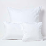 Cotton Plain Cushion Cover | 60cm x 60cm | White