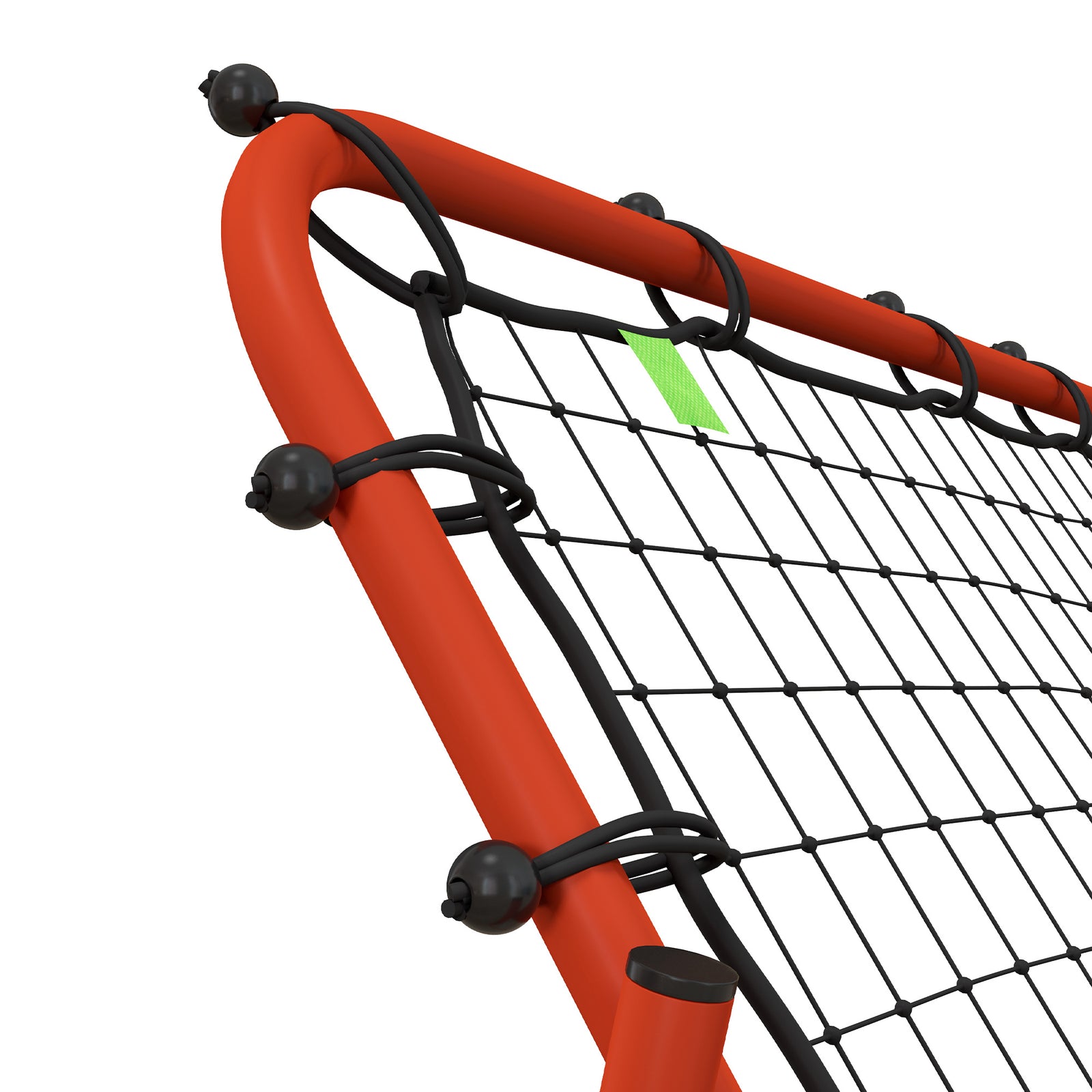 Rebounder Net Practise Football Kickback Target Goal | Red