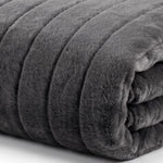 Hockley Faux Fur Throw | 130cm x 150cm | Grey