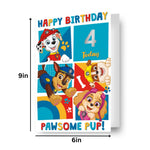 Age Sticker Birthday Card Official Product