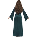 Medieval Maid Costume, Green | Large | Green