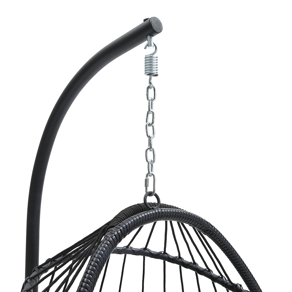 Garden Sanctuary Outdoor Hanging Egg-shaped Chair