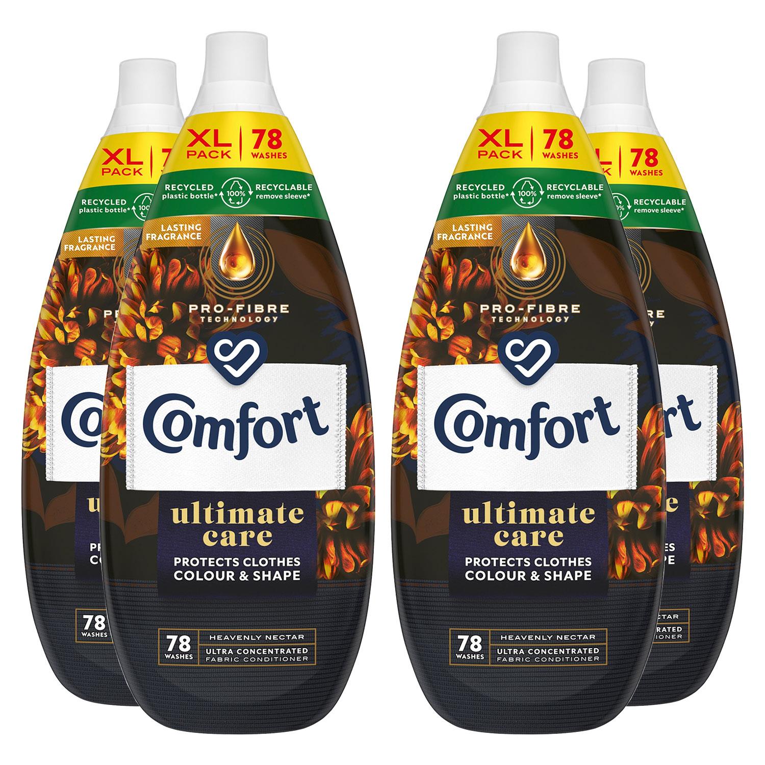 Ultimate Care Fabric Conditioner Heavenly Nectar 1.18 Litre, 78w | Set-of-4