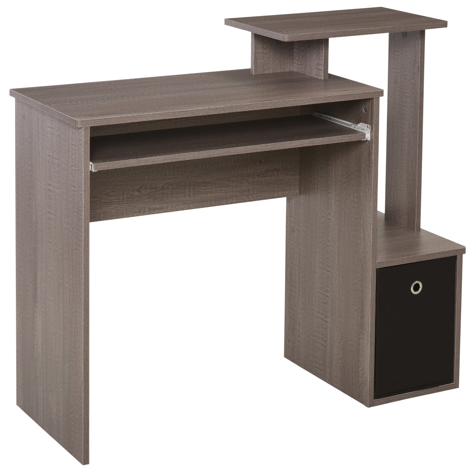 Computer Desk, Sliding Tray, Drawer