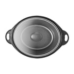 Sear & Stew 6.5l Oval Slow Cooker | Silver