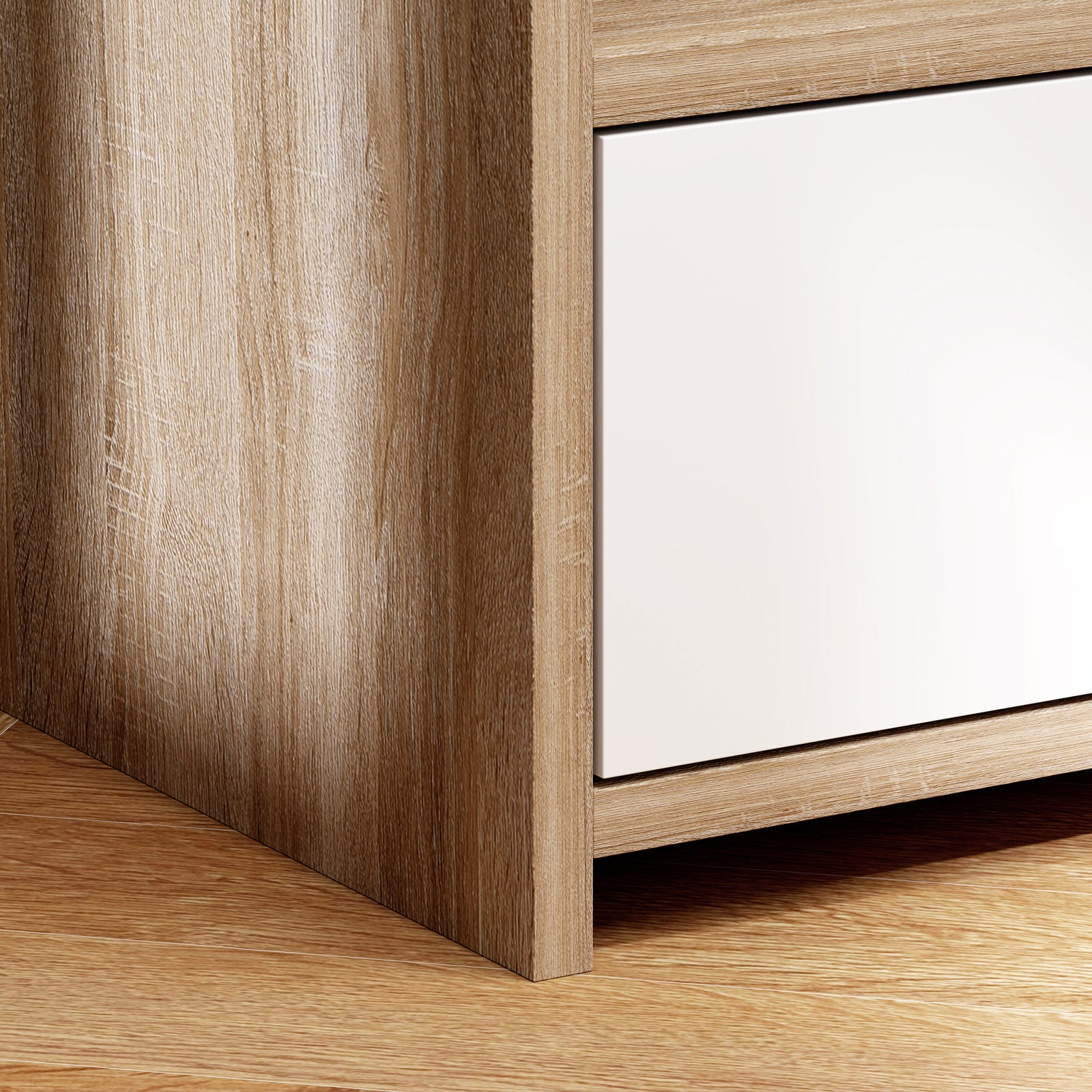 Bedside Table With Drawer For Bedroom, Living Room