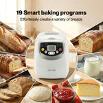 Spector Bread Maker 2lb Loaf Machine With 19 Programmer Timer 3 Crust Non-stick