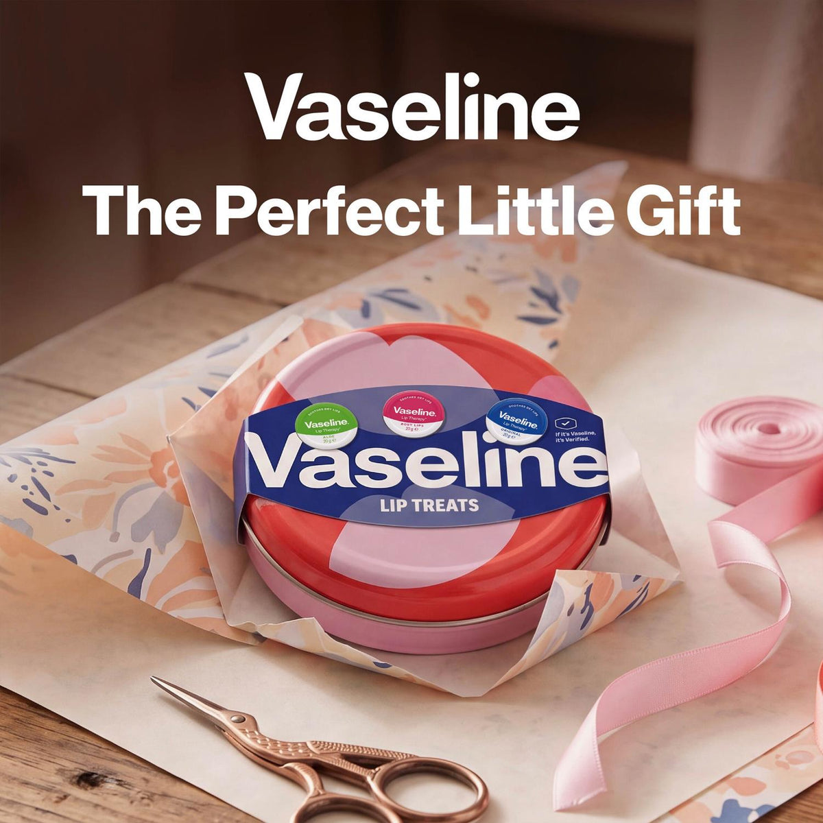 Lip Iconic Tin Collection Gift Set For Her, 3 Tins Of 20g Balm | Set of 2
