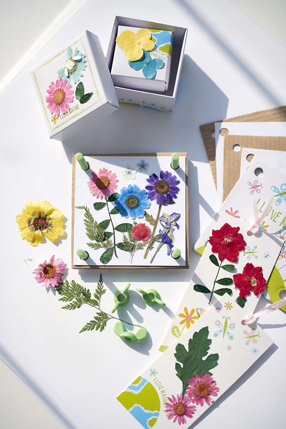 Green Creativity - Pressed Flower Art