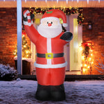 8ft Inflatable Christmas Santa Claus Air Blown Decoration