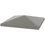 3x3m Gazebo Canopy Replacement Cover, With Drain Holes