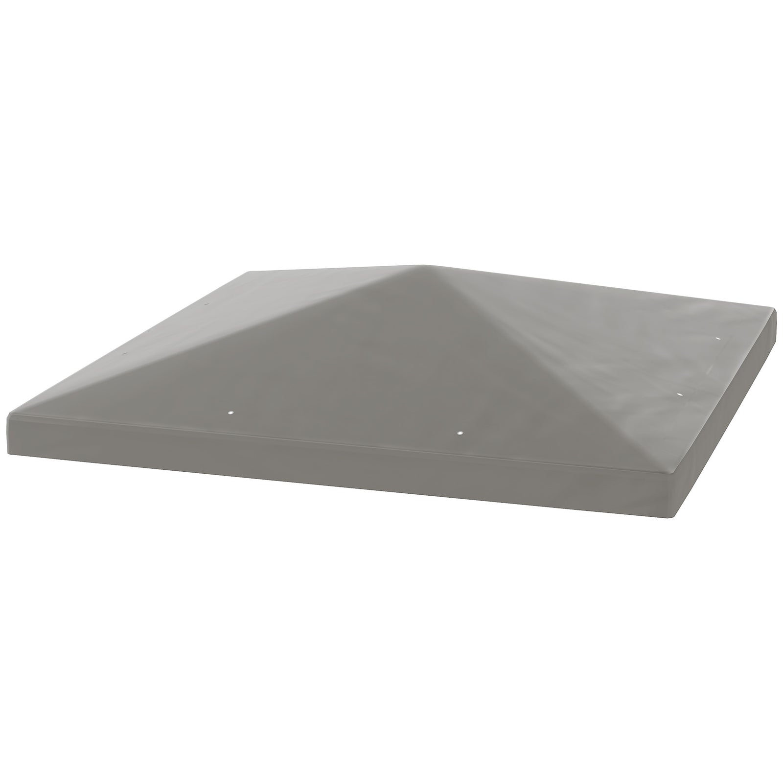 3x3m Gazebo Canopy Replacement Cover, With Drain Holes