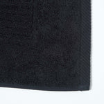 Imperial Plain Turkish Cotton Bath Mat | 50 x 80cm | Black