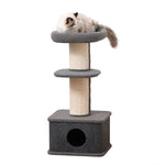 Cat Tree Kitten Tower Pet Furniture W/ Scratching Post Condo Perches
