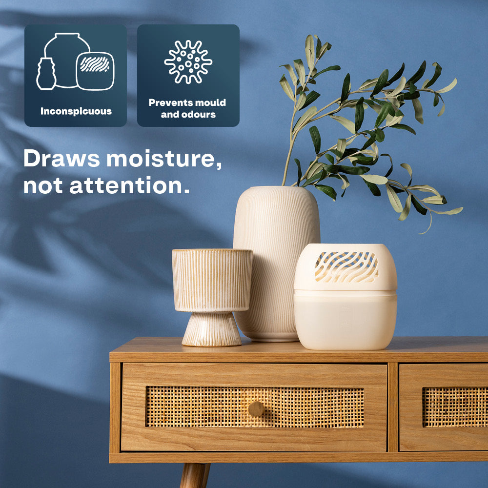Clayr Reusable 1000ml Moisture Absorber With Anti Spill Design & Refill Tabs
